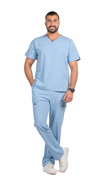 Primeline - VividSky Blue Scrub