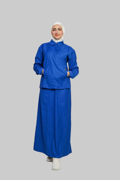 AMARA -  Azure Blue Scrub