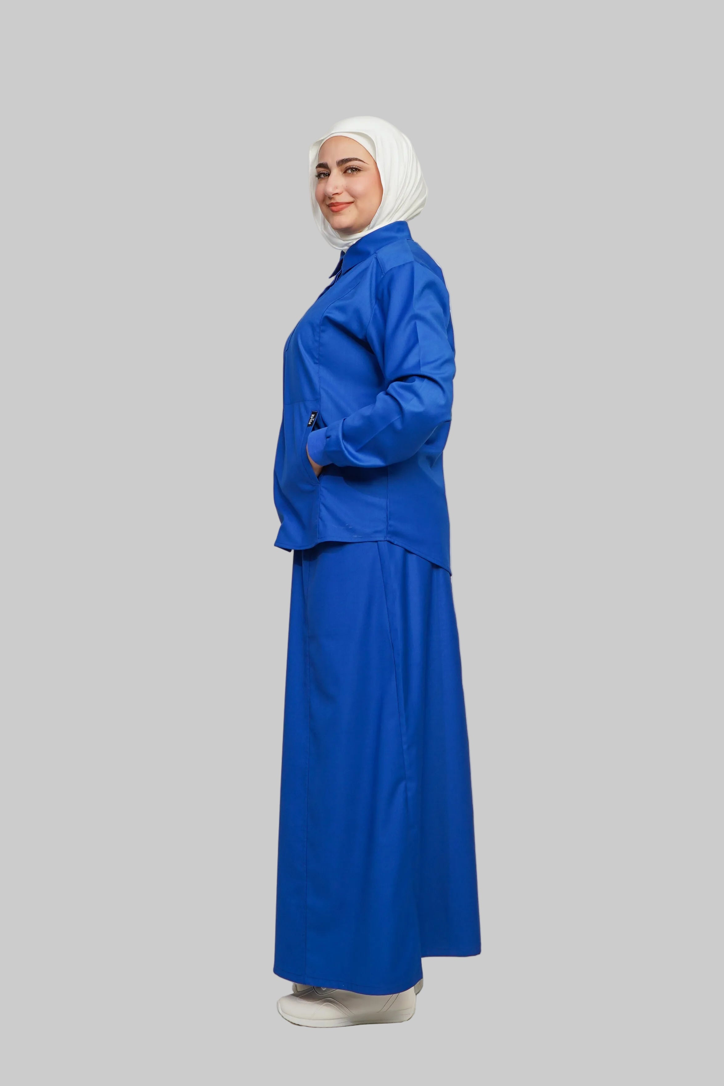 AMARA -  Azure Blue Scrub