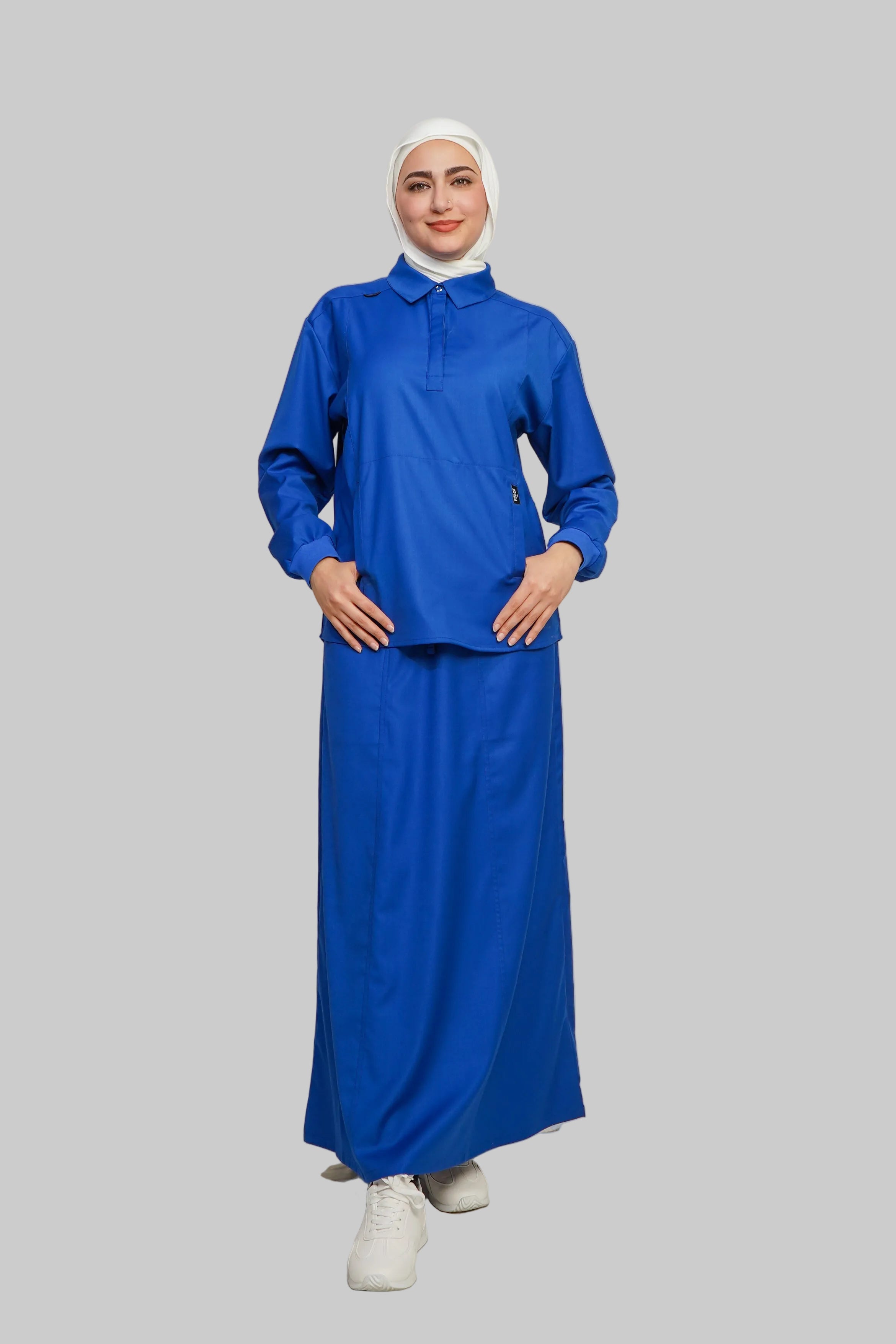 AMARA -  Azure Blue Scrub