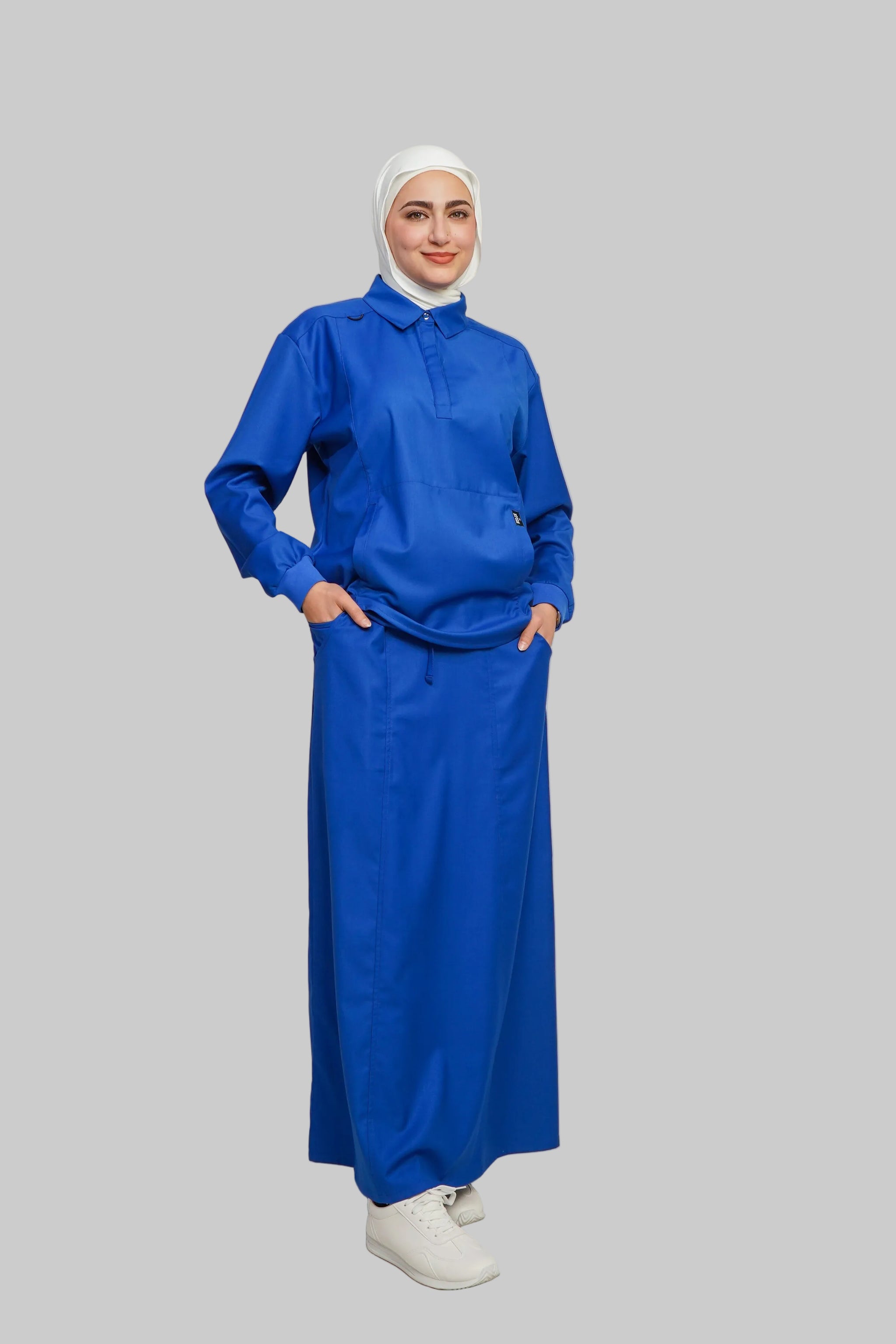 AMARA -  Azure Blue Scrub