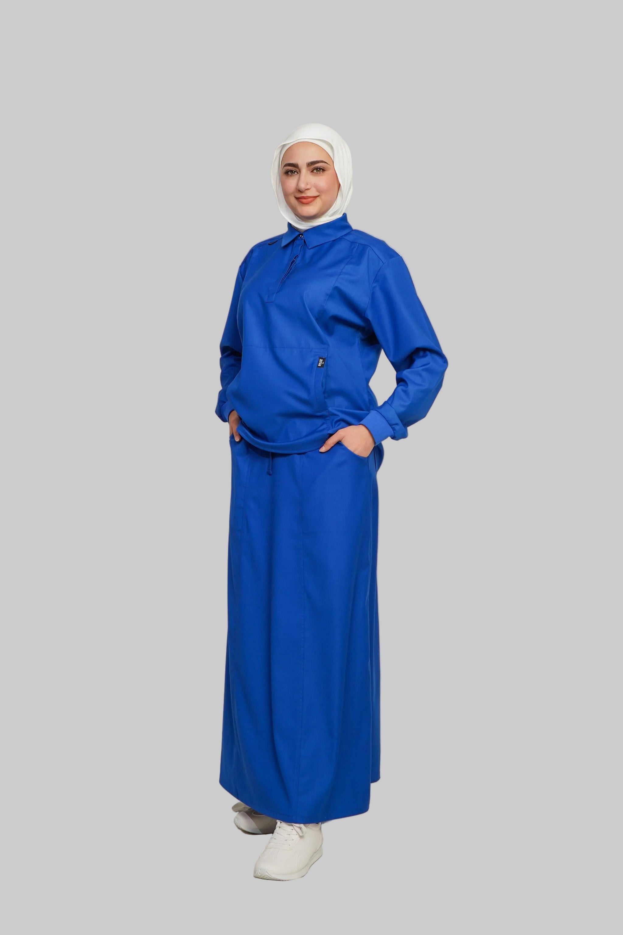 AMARA -  Azure Blue Scrub