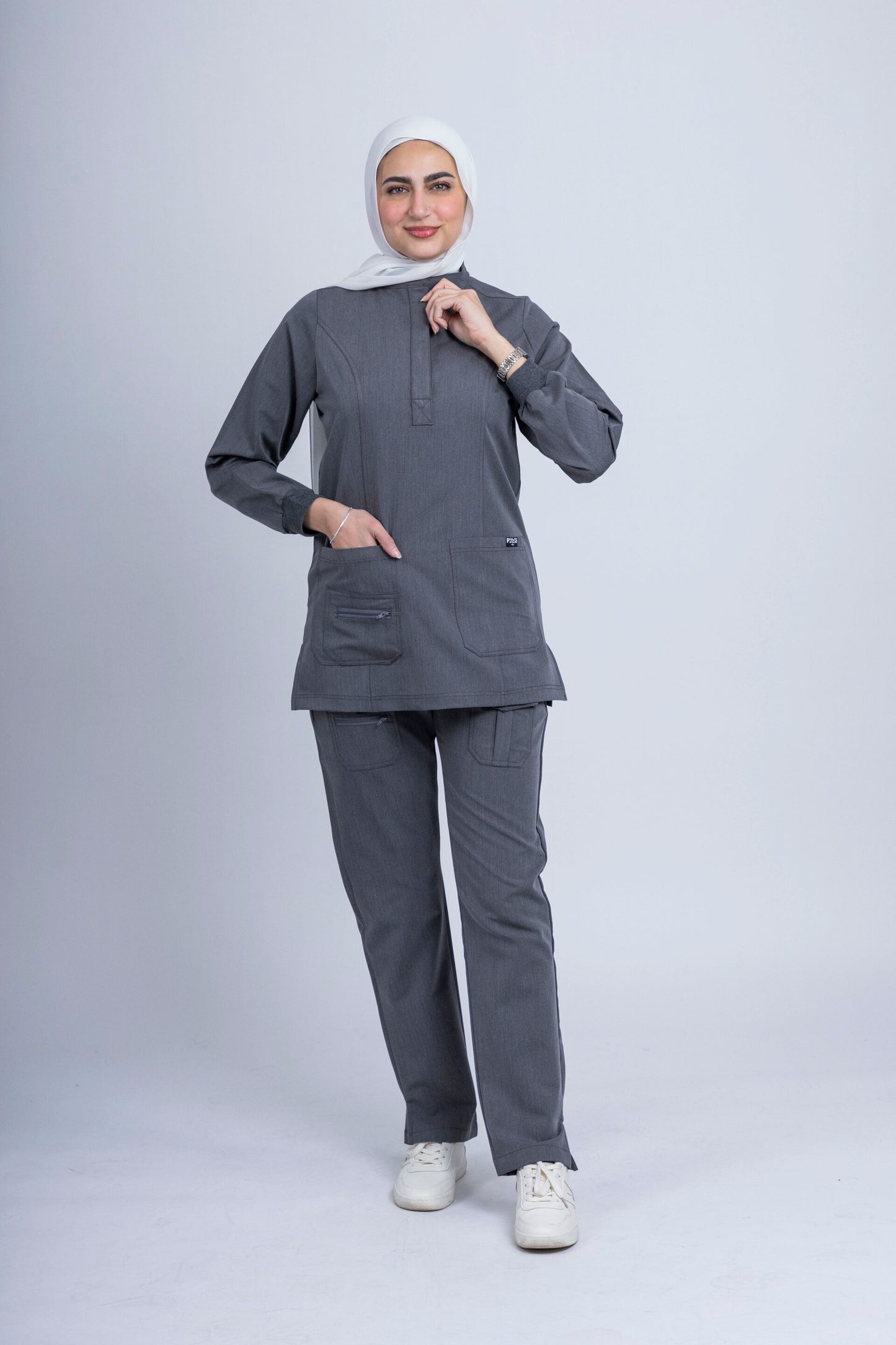 Rom - Steel Gray Scrub