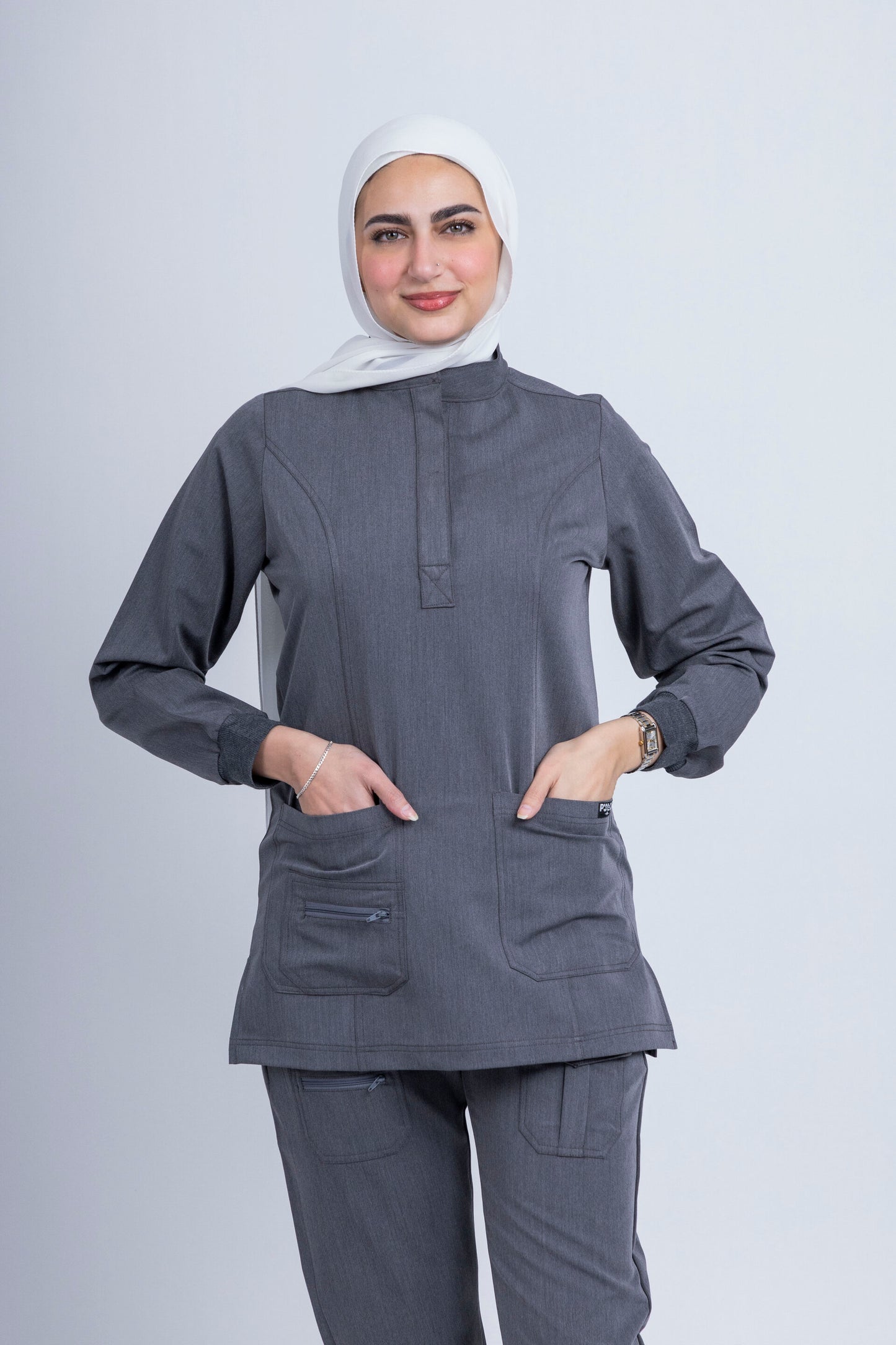 Rom - Steel Gray Scrub