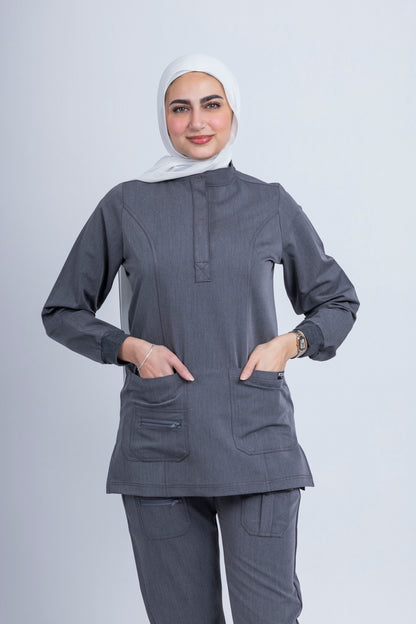 Rom - Steel Gray Scrub