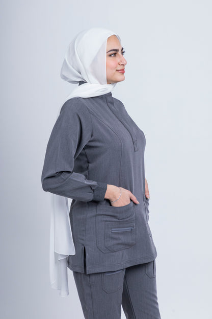 Rom - Steel Gray Scrub