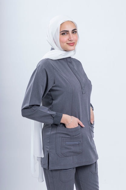 Rom - Steel Gray Scrub