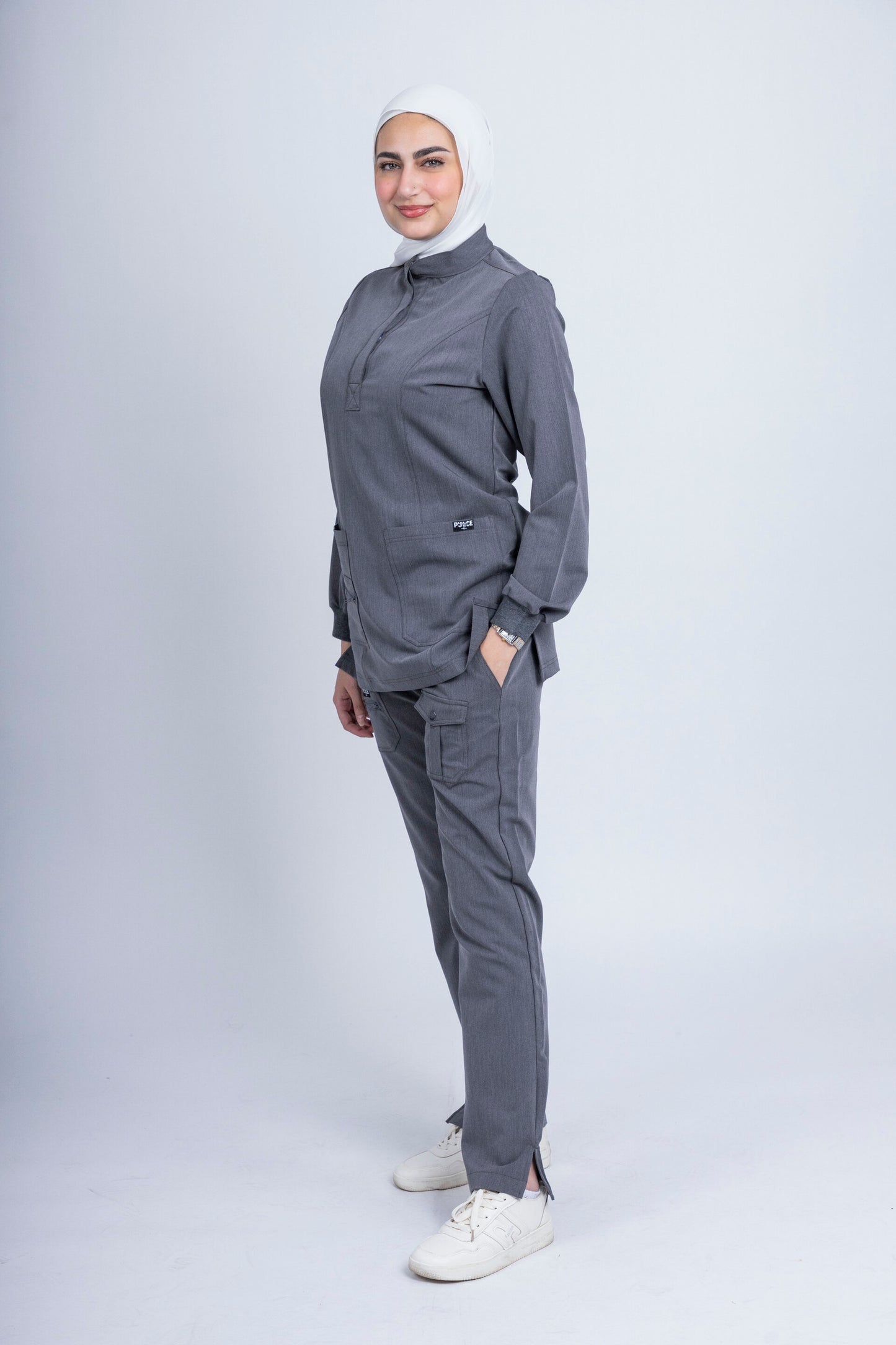 Rom - Steel Gray Scrub