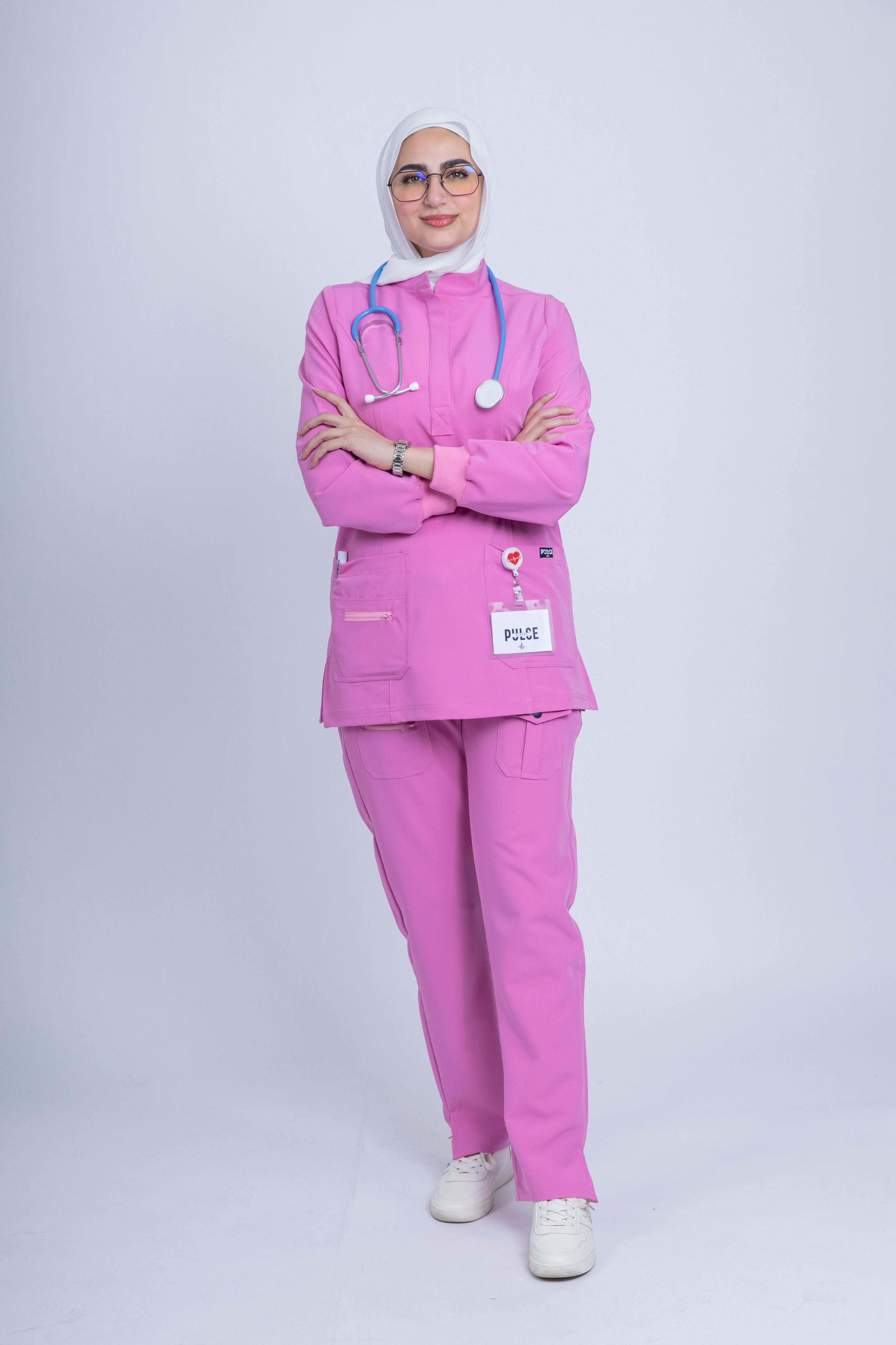 Rom - Flamingo Pink Scrub