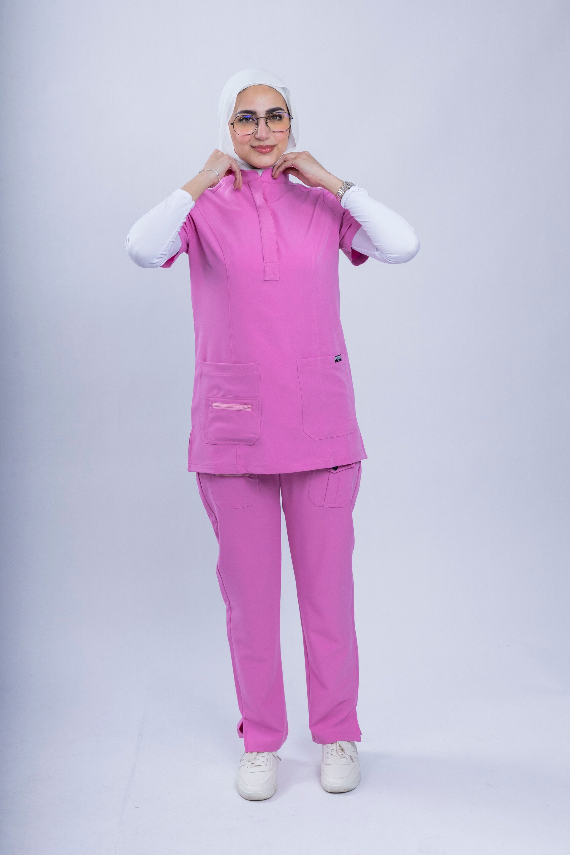 Rom - Flamingo Pink Scrub