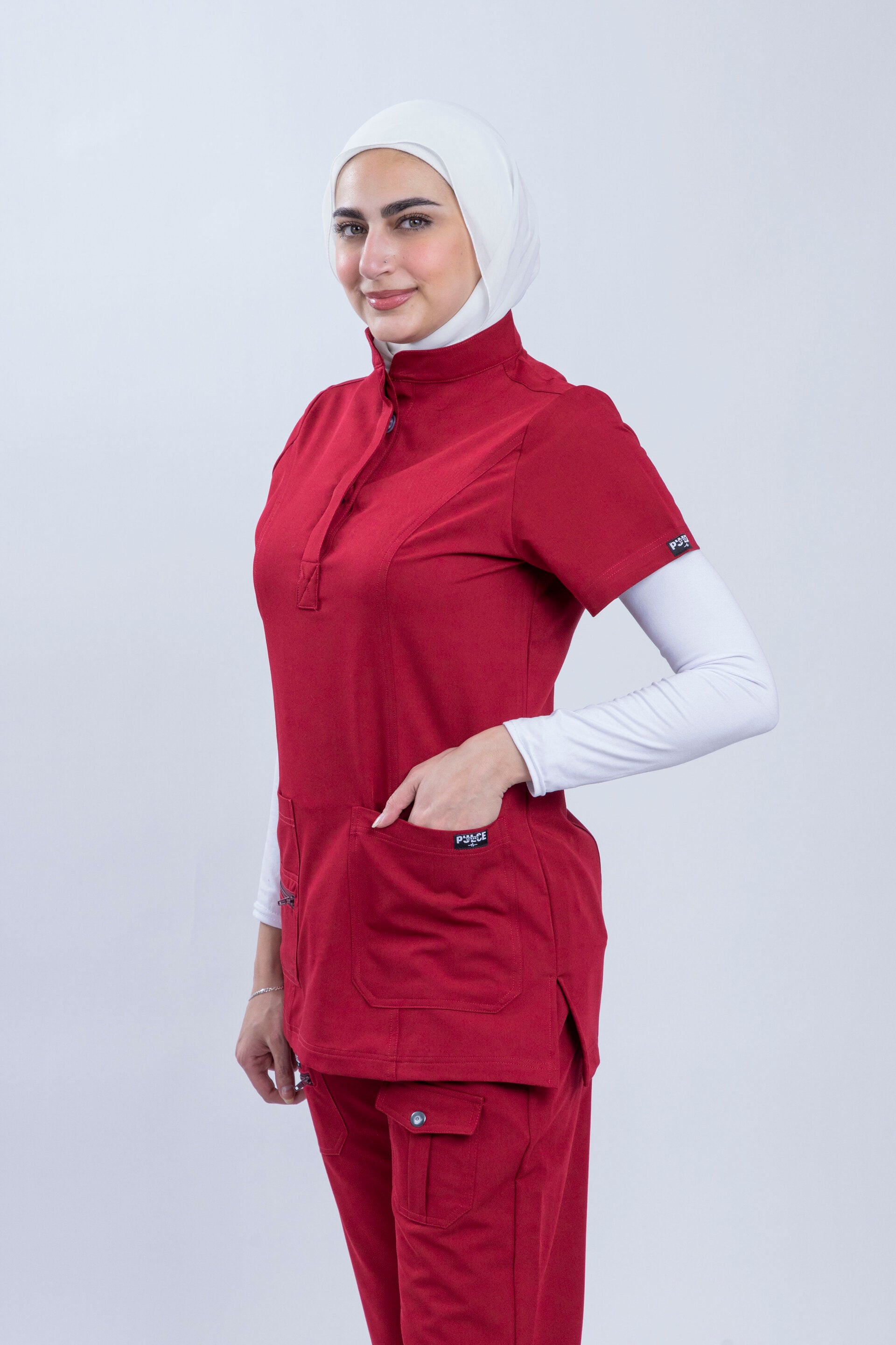 Ram - Rich Burgundy Scrub