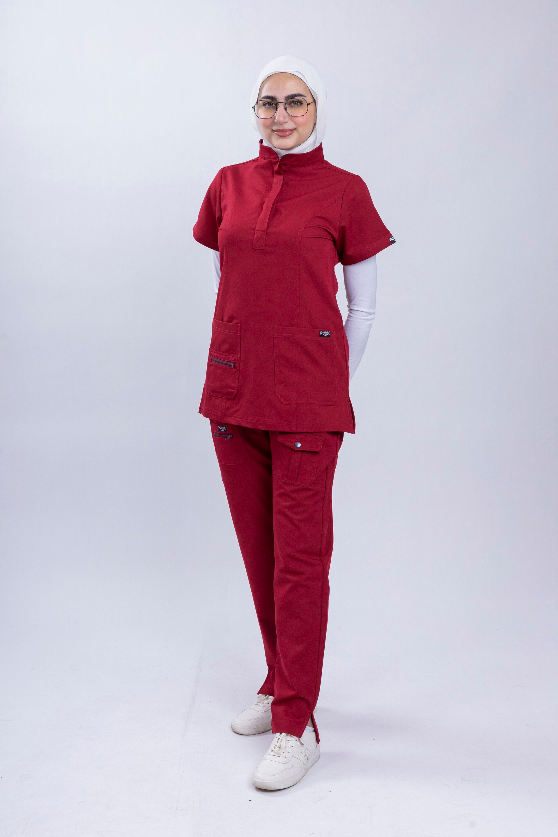 Ram - Rich Burgundy Scrub