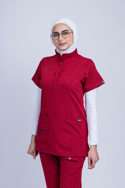 Ram - Rich Burgundy Scrub