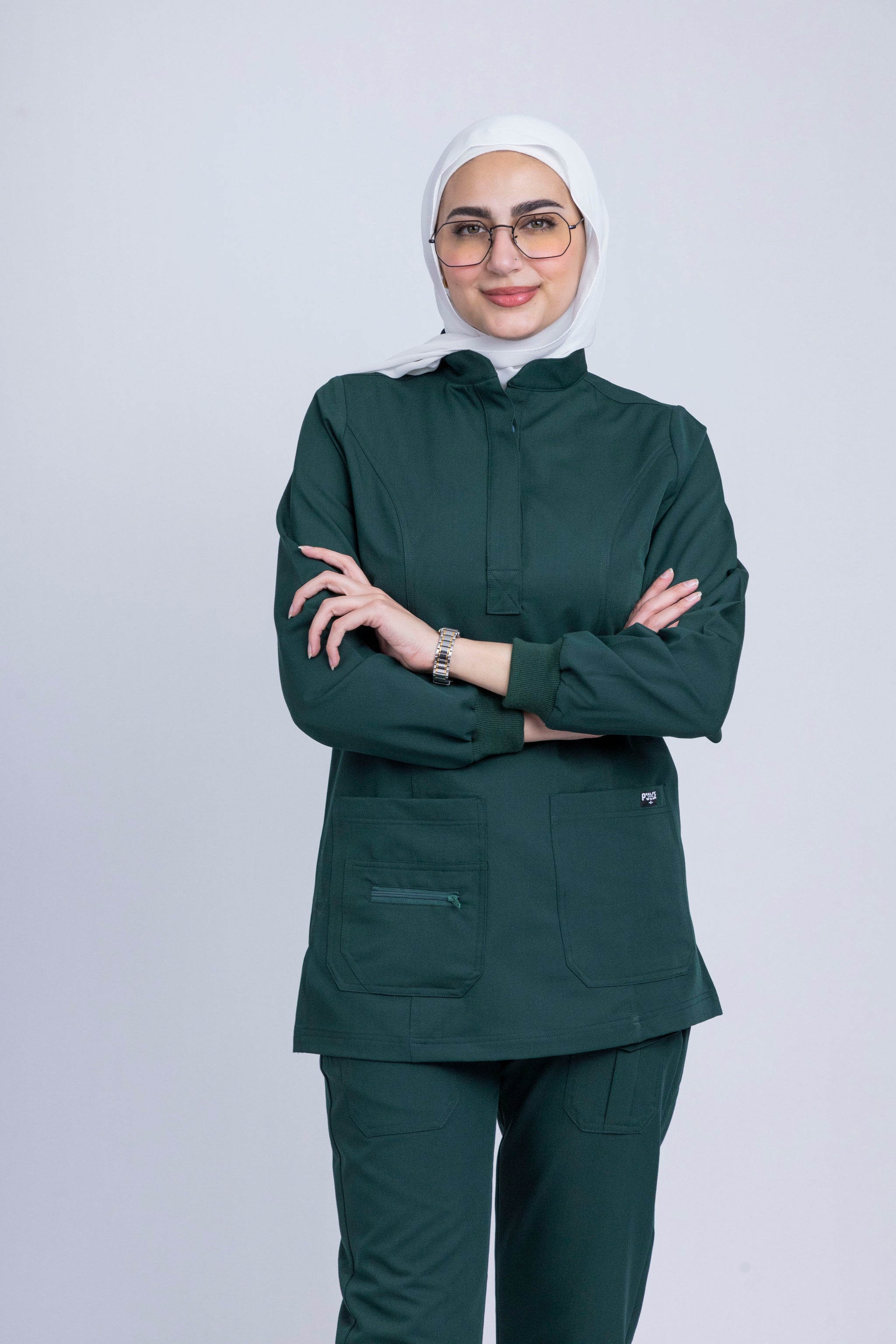 Rom - Forest Green Scrub