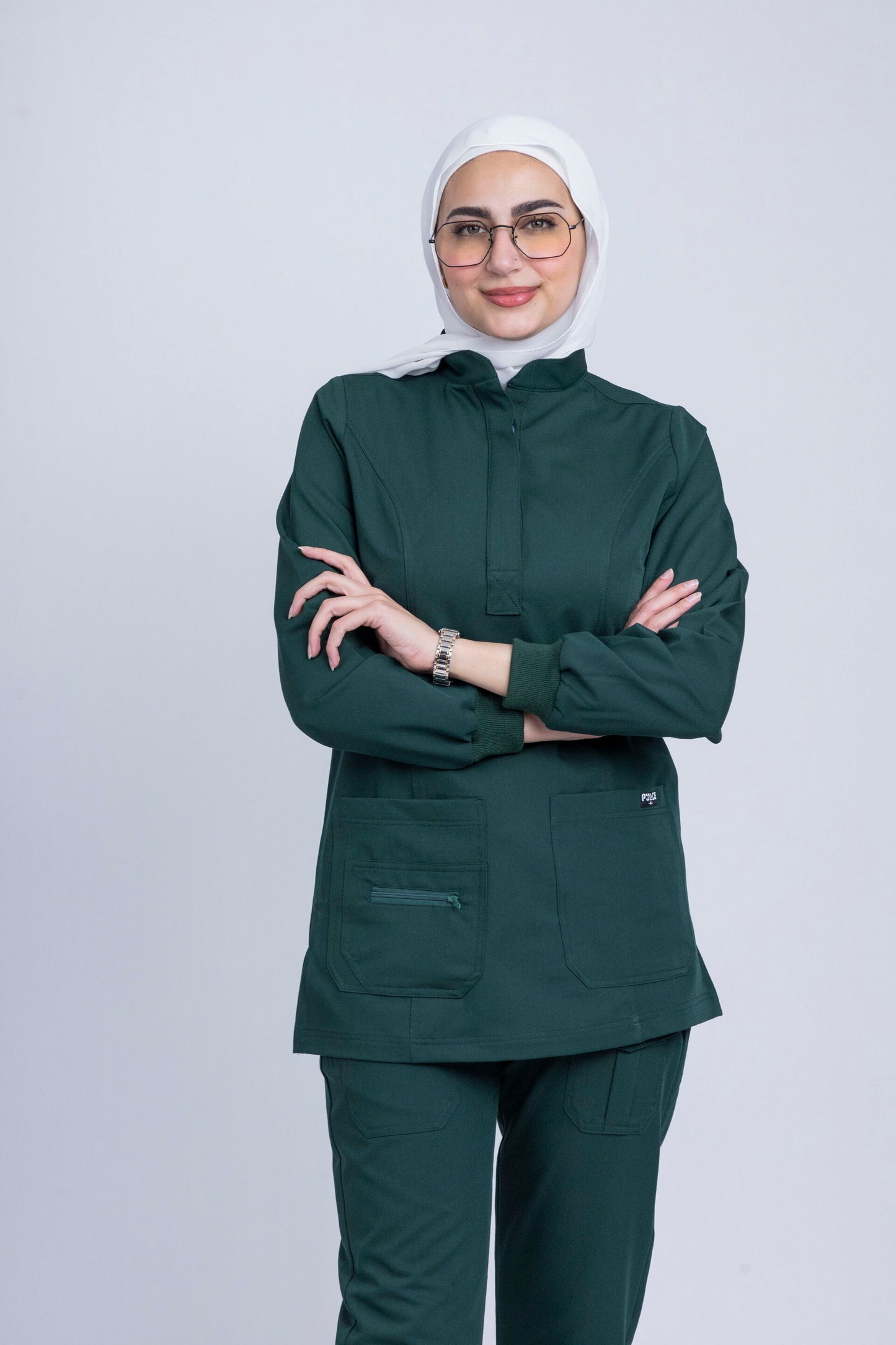 Rom - Forest Green Scrub