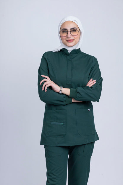 Rom - Forest Green Scrub