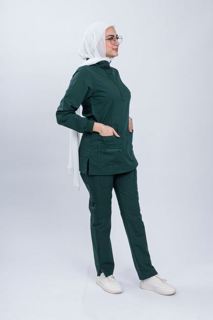 Rom - Forest Green Scrub