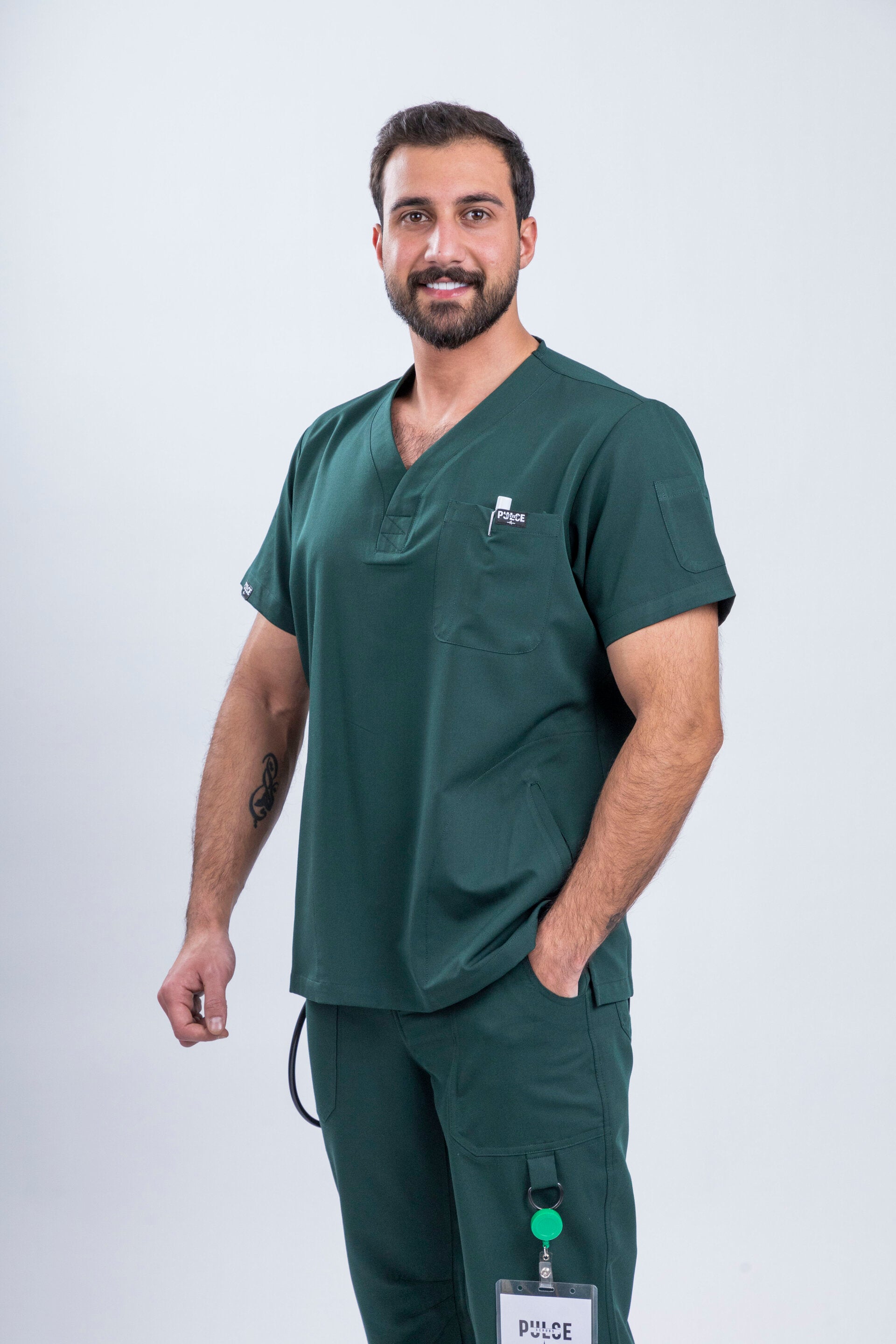 Zayn - Forest Green Scrub