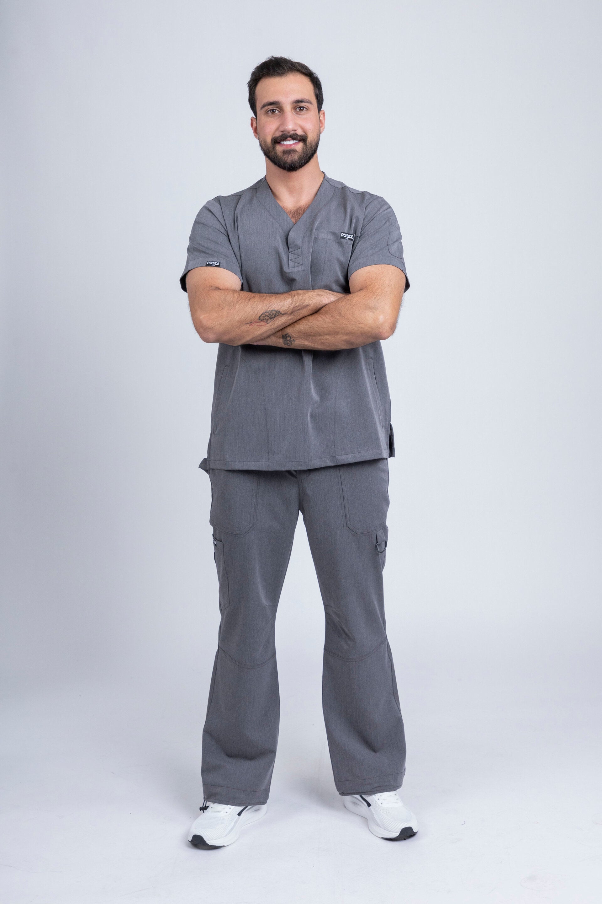 Zayn - Steel Grey Scrub