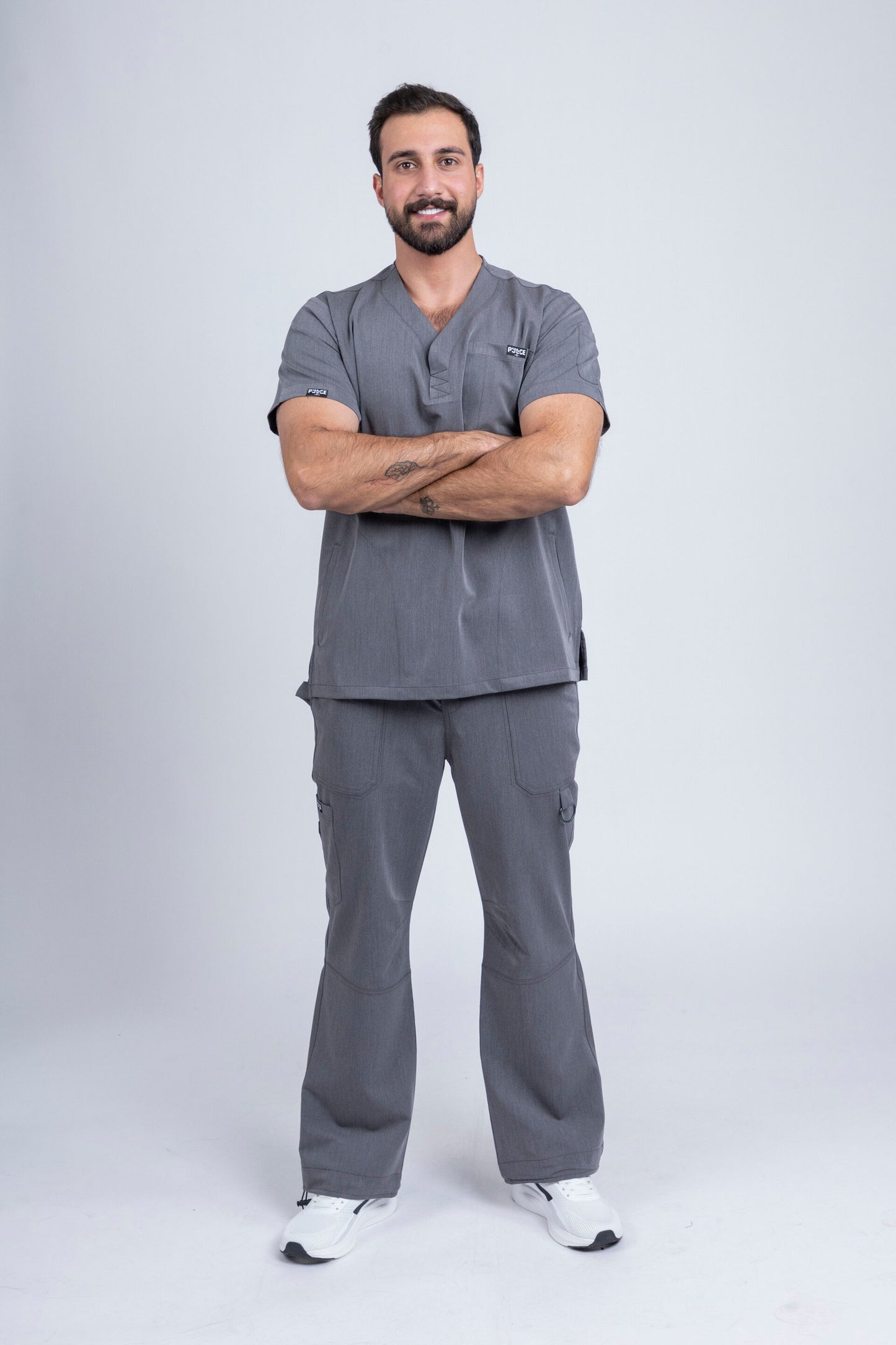 Zayn - Steel Grey Scrub