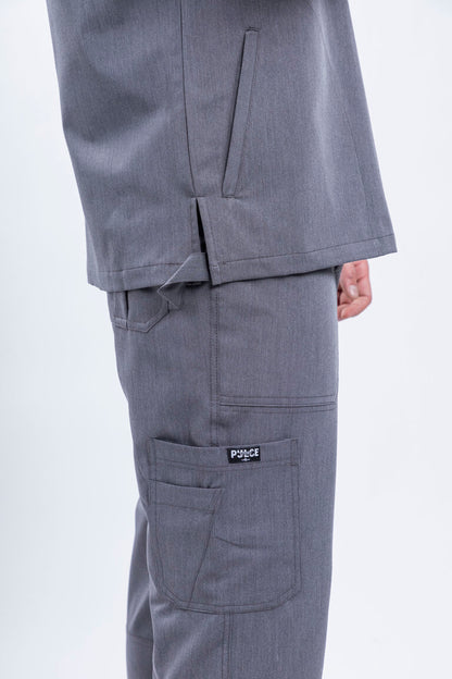 Zayn - Steel Grey Scrub