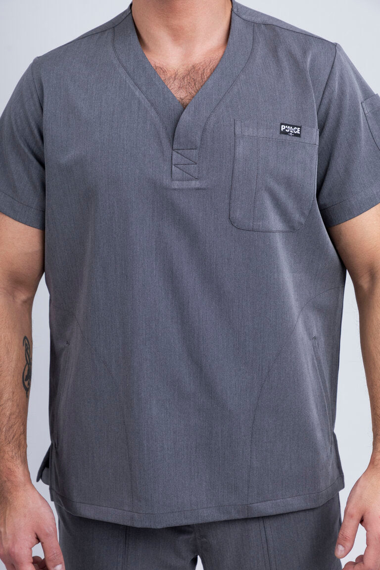 Zayn - Steel Grey Scrub