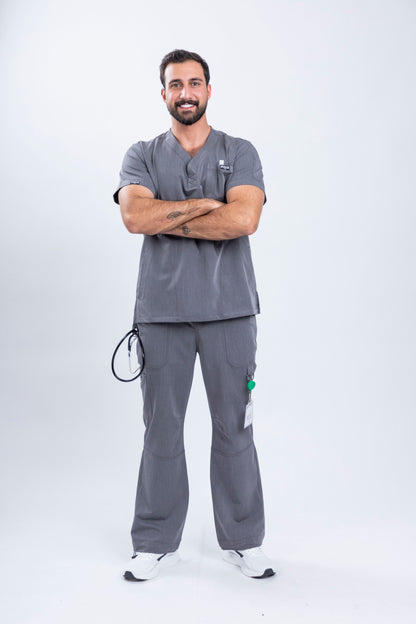 Zayn - Steel Grey Scrub