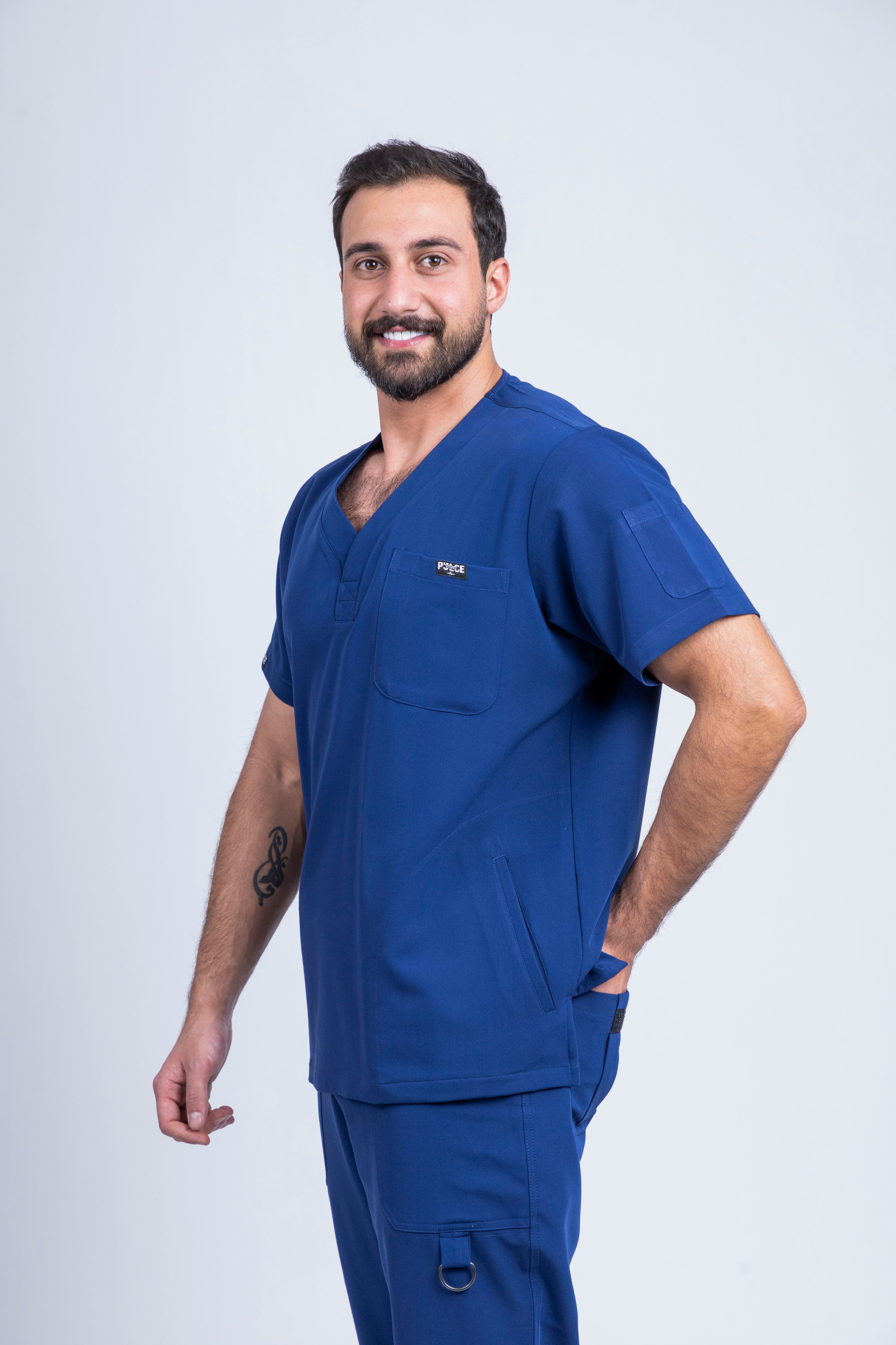 Zayn - Deep Sea Blue Scrub