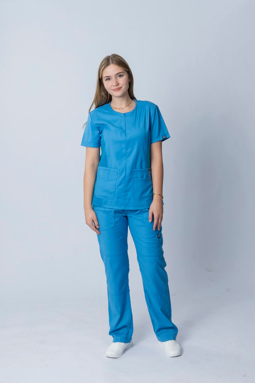 Sophia -  Crystal Blue Scrub