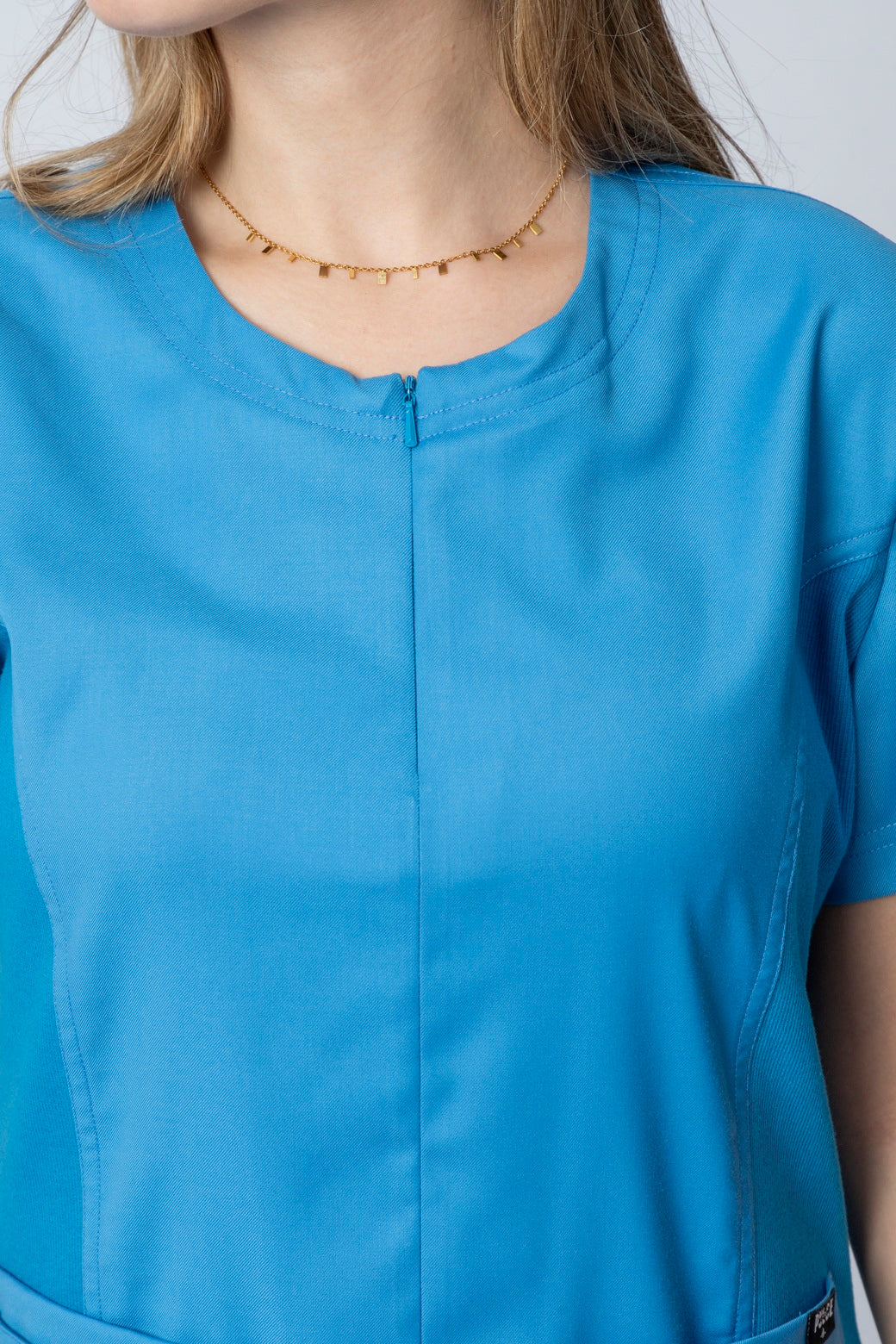 Sophia -  Crystal Blue Scrub