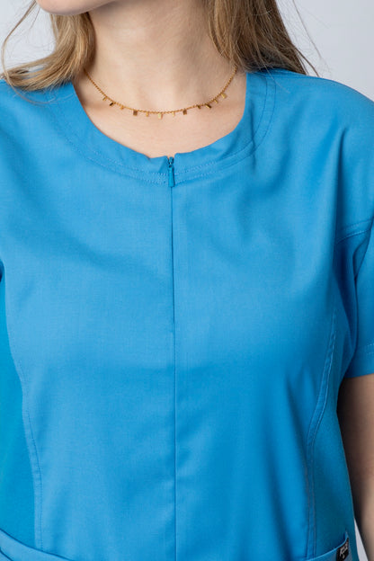 Sophia -  Crystal Blue Scrub