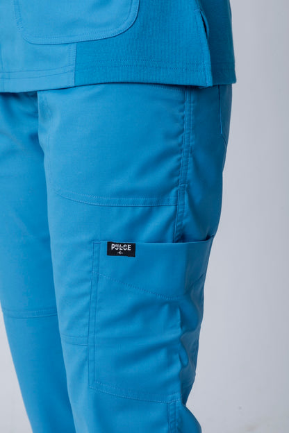 Sophia -  Crystal Blue Scrub