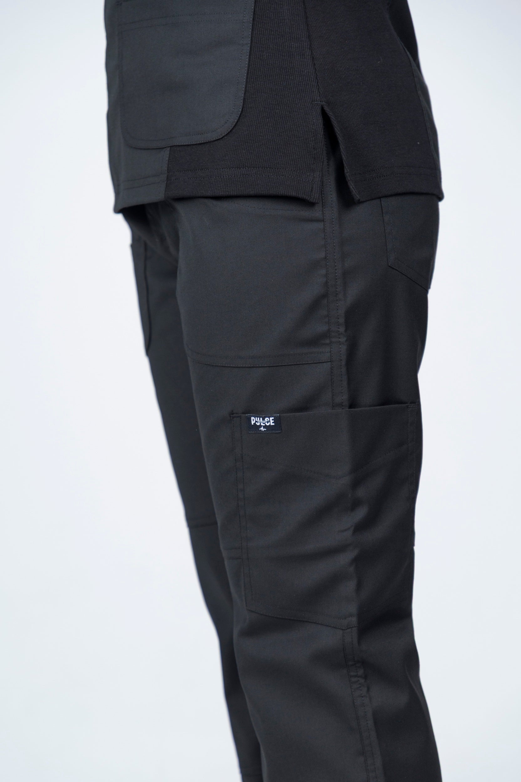 Sophia -  Midnight Black Scrub