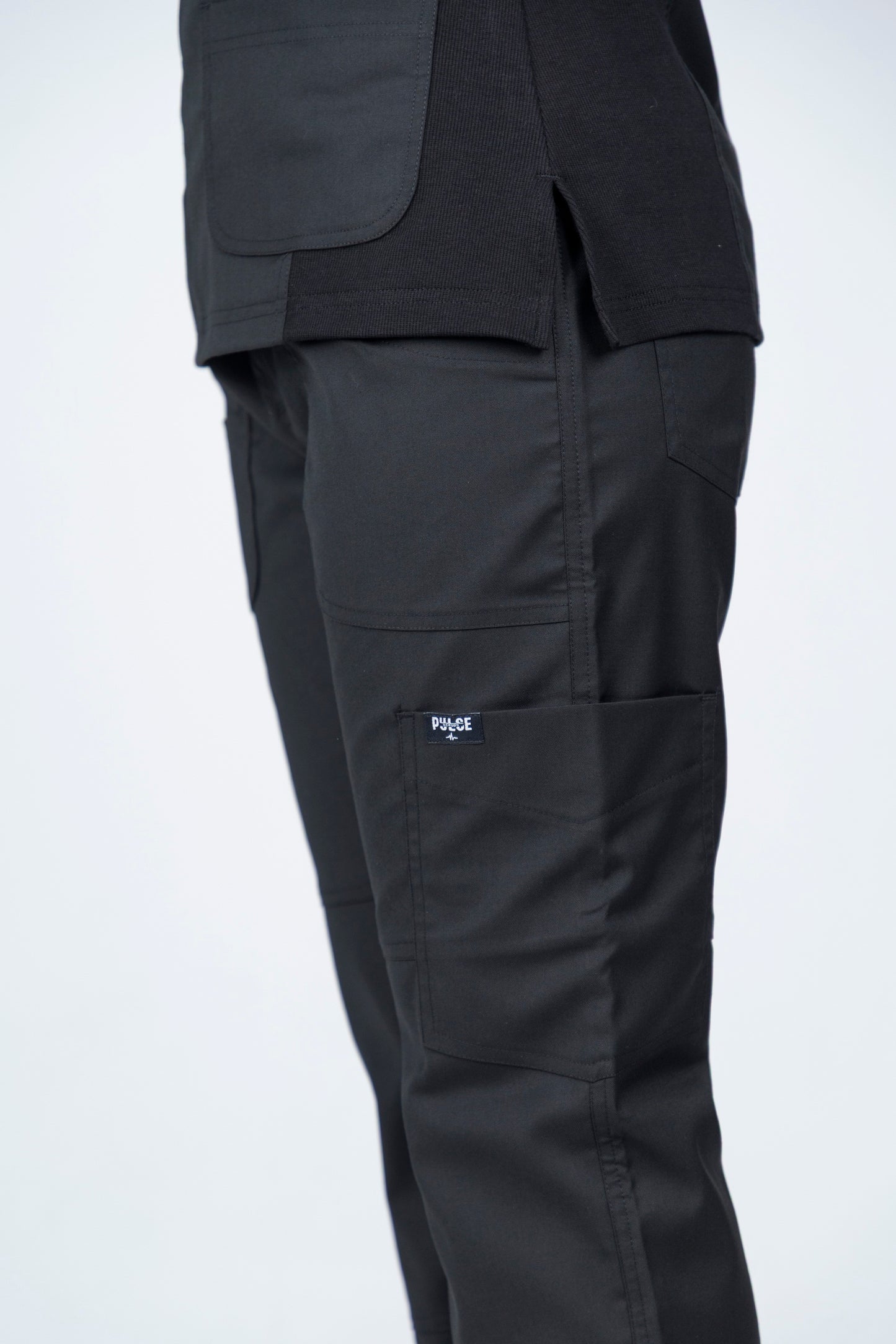 Sophia -  Midnight Black Scrub