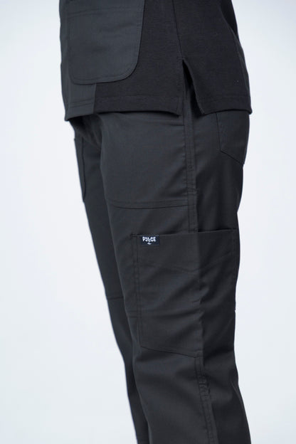 Sophia -  Midnight Black Scrub