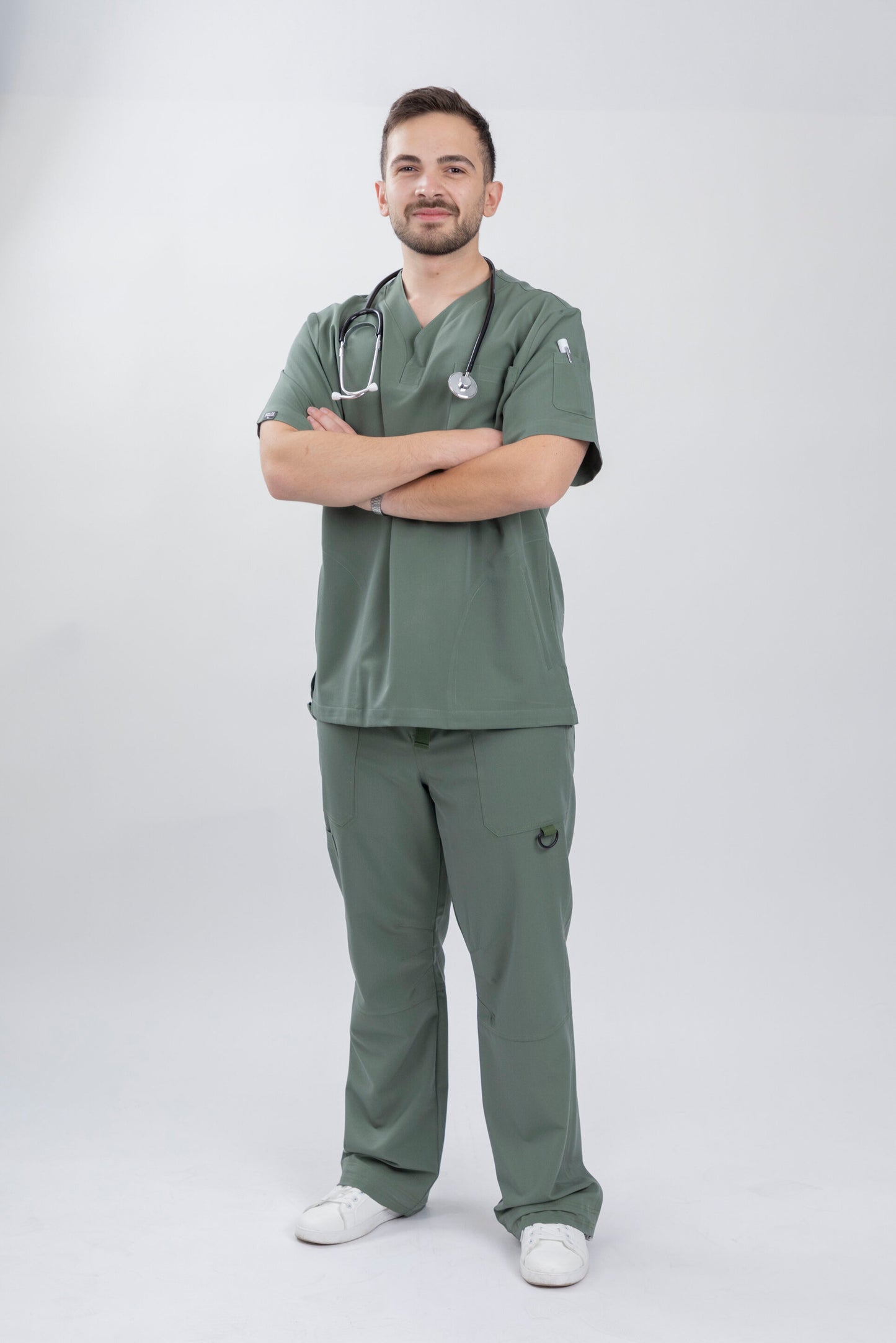 Zayn - Olive Green Scrub