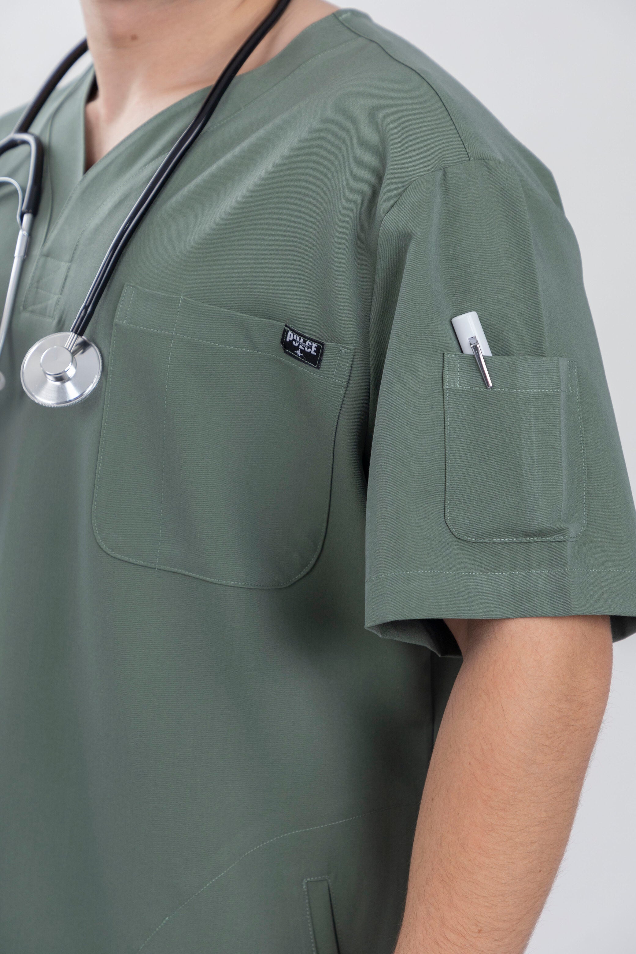 Zayn - Olive Green Scrub