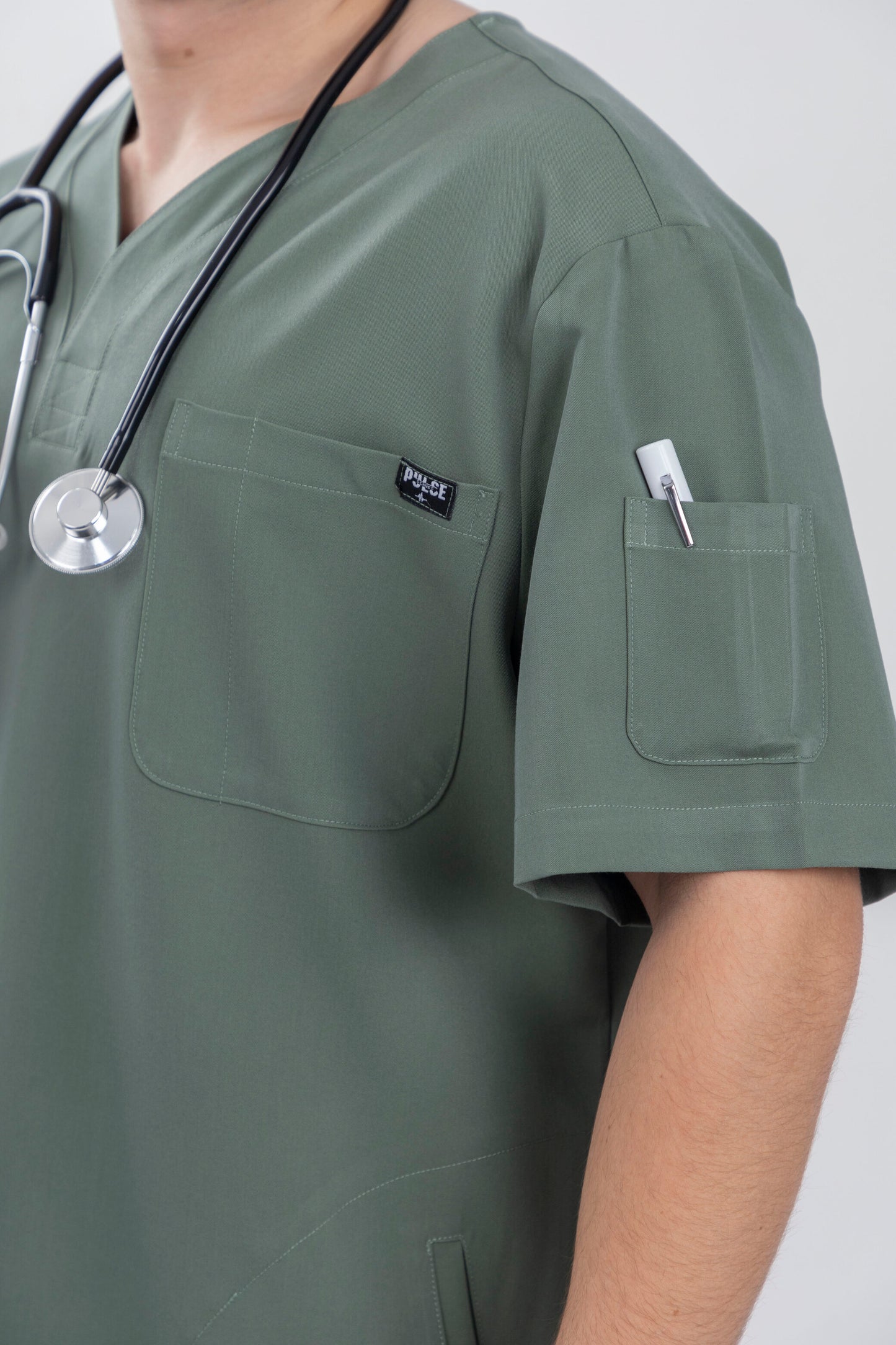 Zayn - Olive Green Scrub