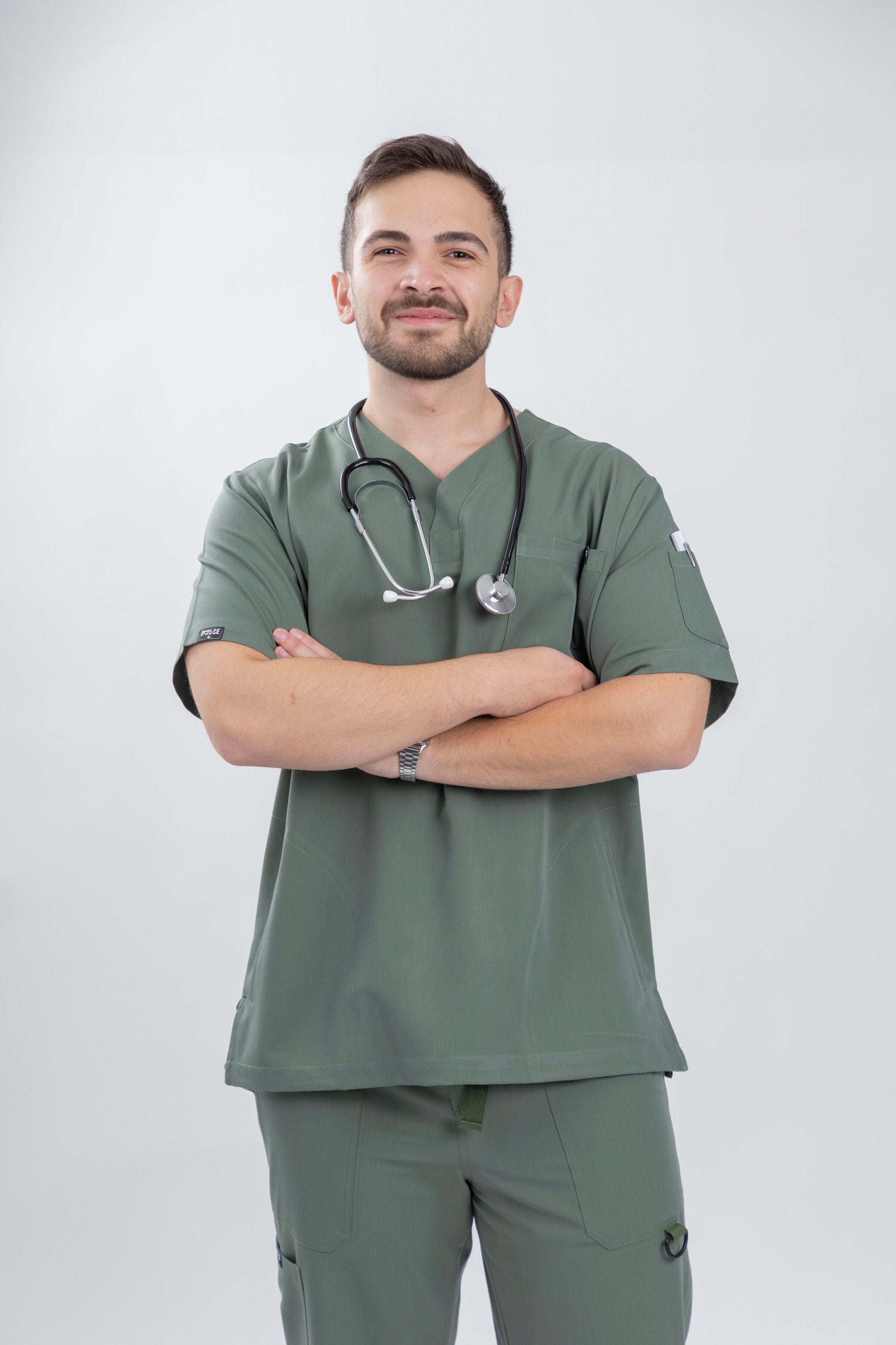 Zayn - Olive Green Scrub