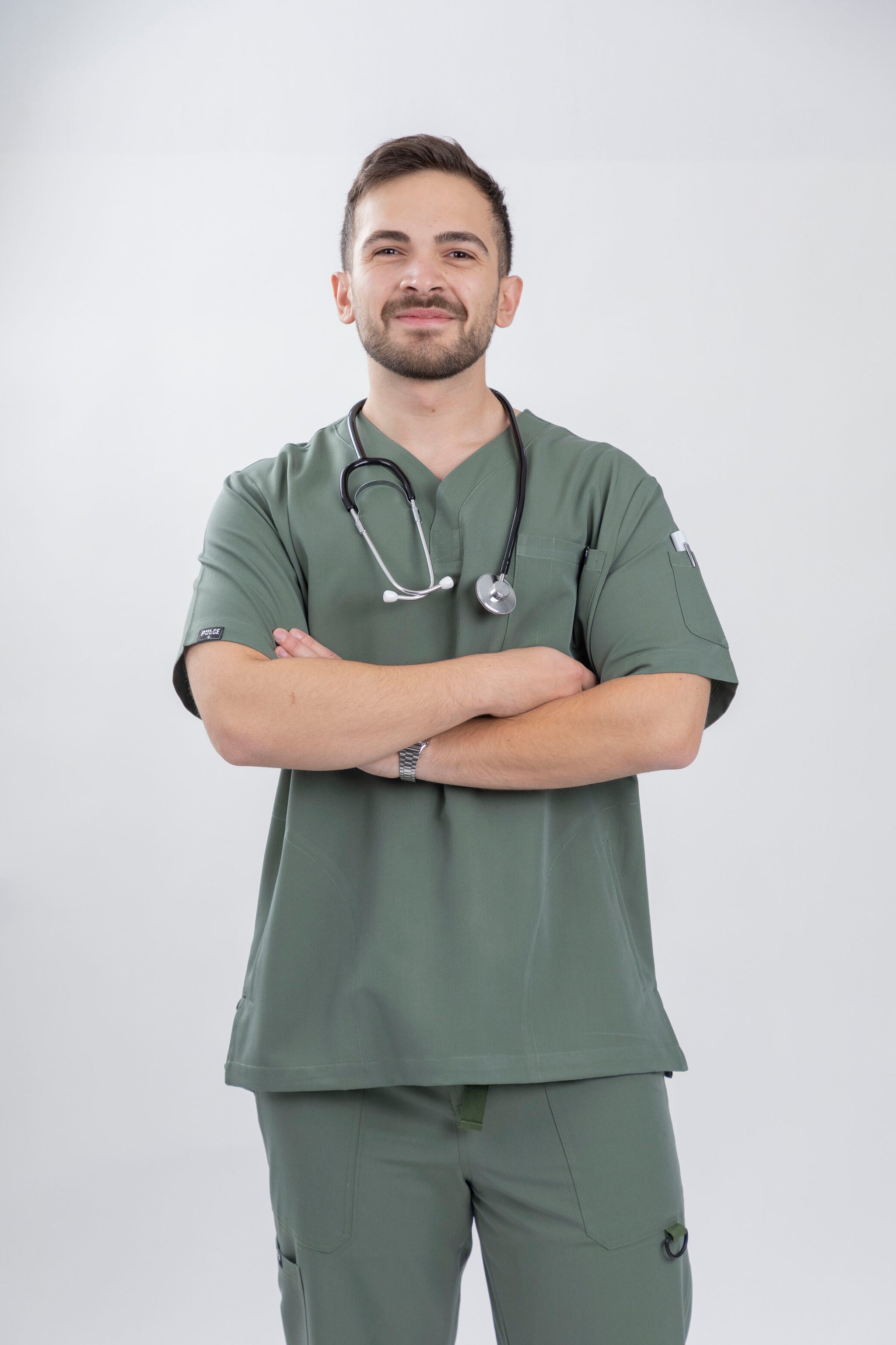 Zayn - Olive Green Scrub