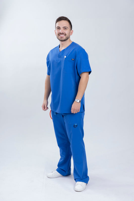 Zayn - Azure Blue Scrub