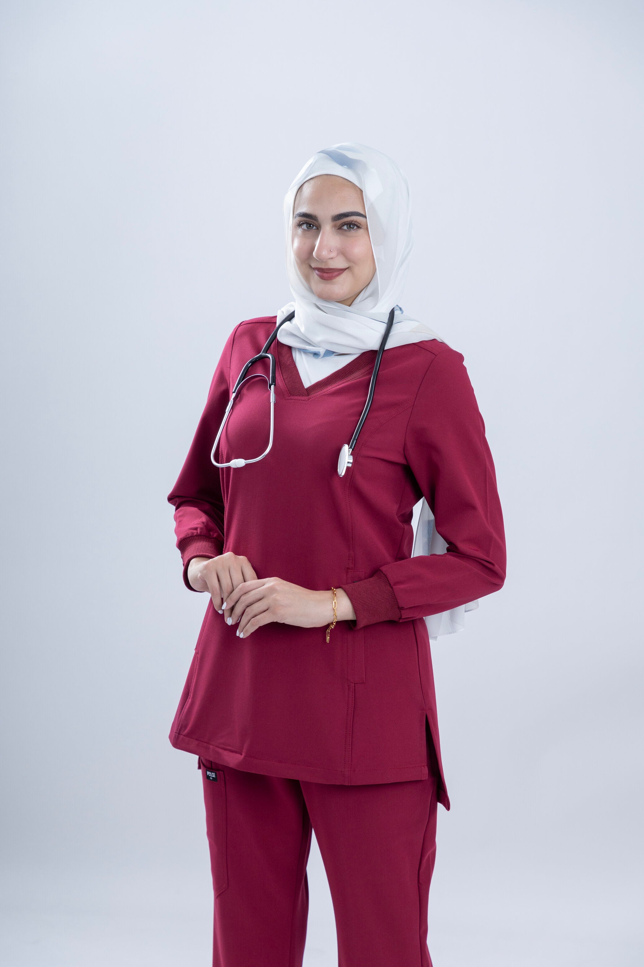 Harmony - Rich Burgundy Scrub