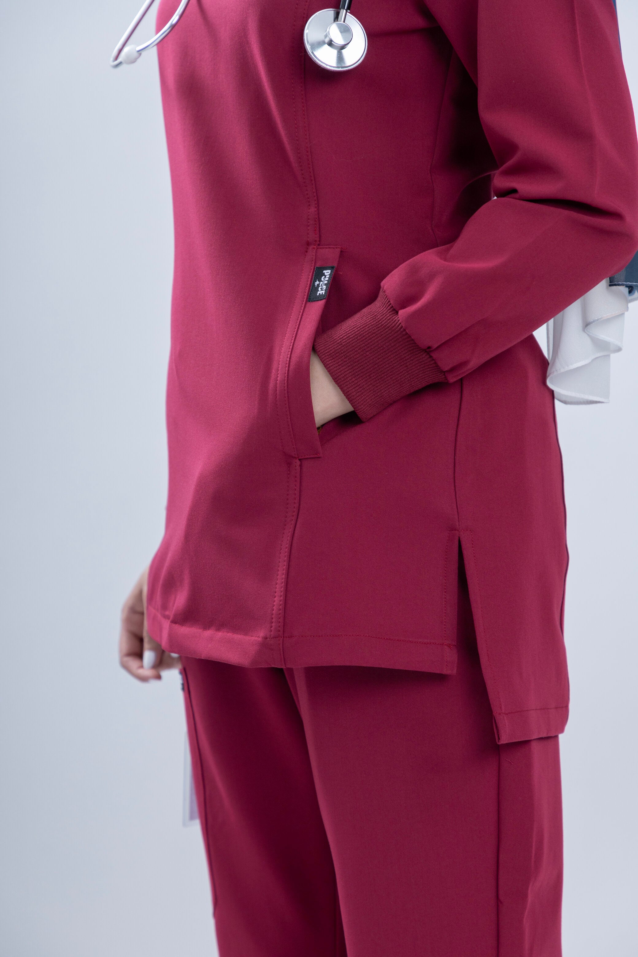 Harmony - Rich Burgundy Scrub