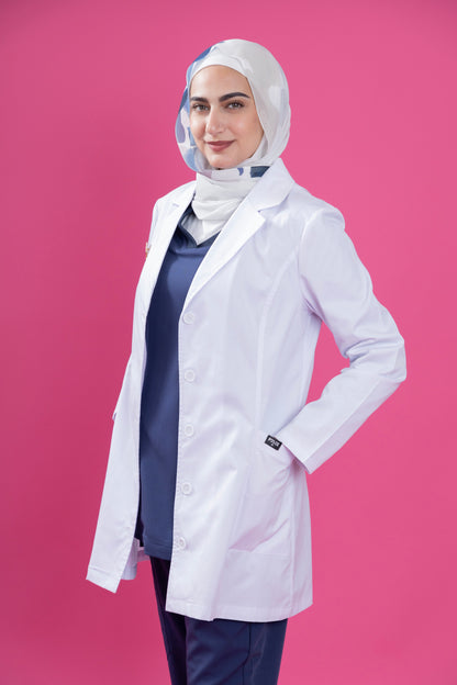 موديل 80-لاب كوت طبي ابيض