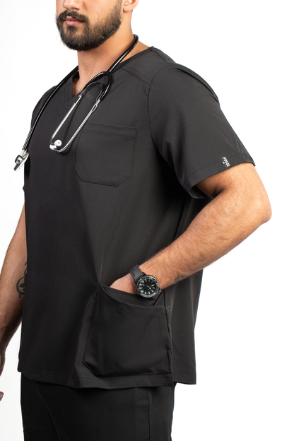 PrimeLine - Midnight Black Scrub