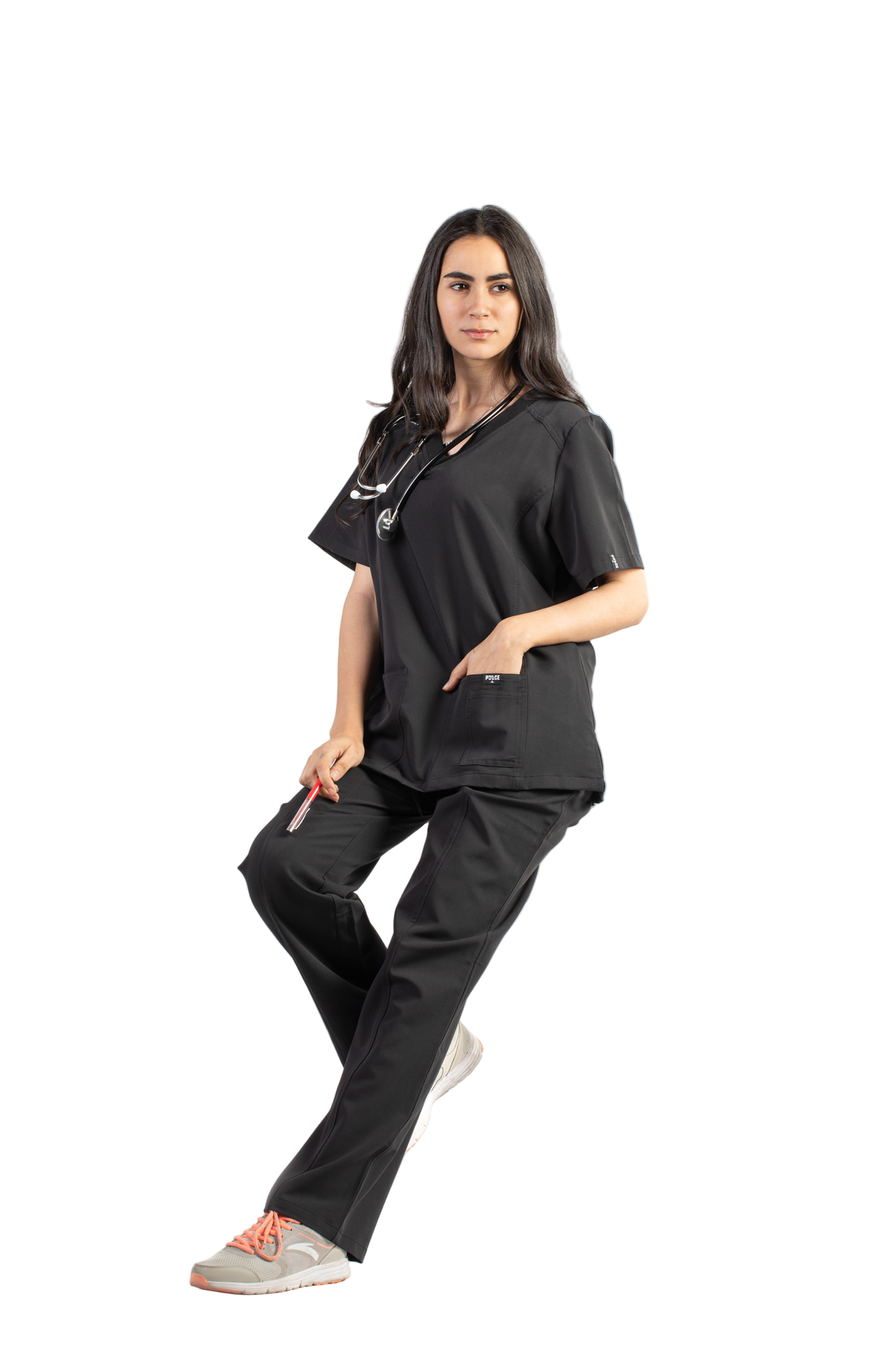 Primeline - Midnight Black Scrub