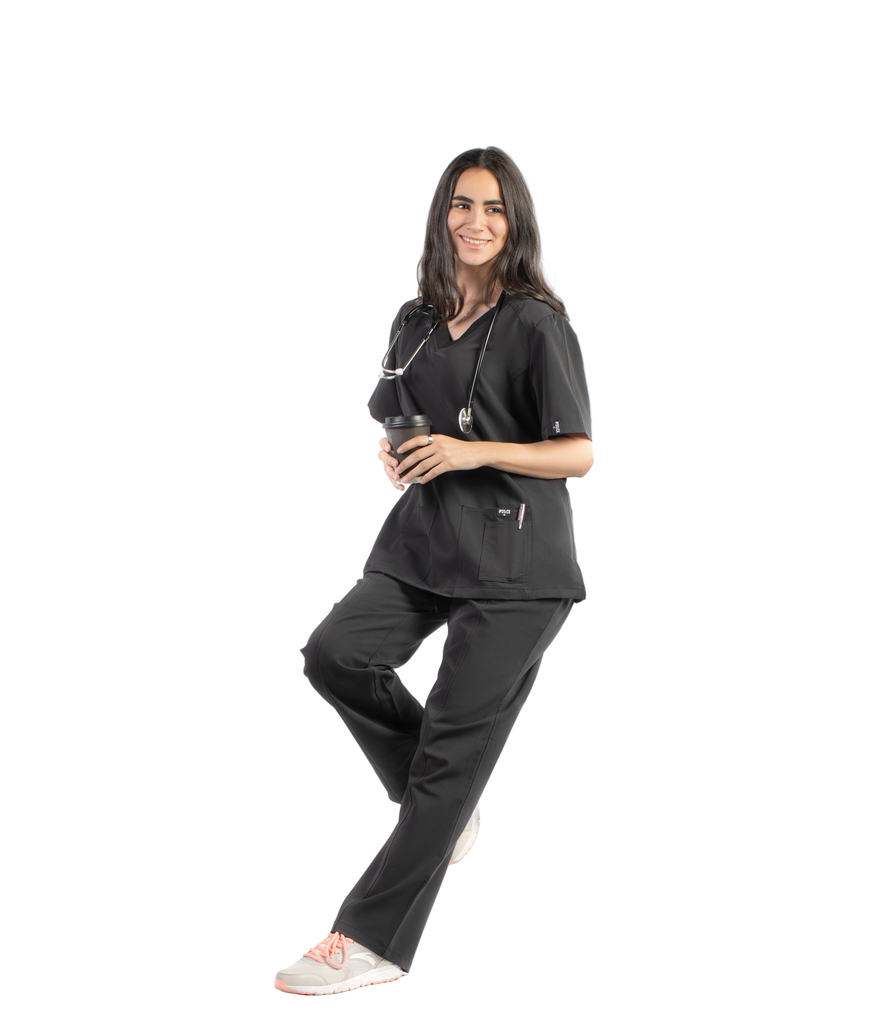 Primeline - Midnight Black Scrub