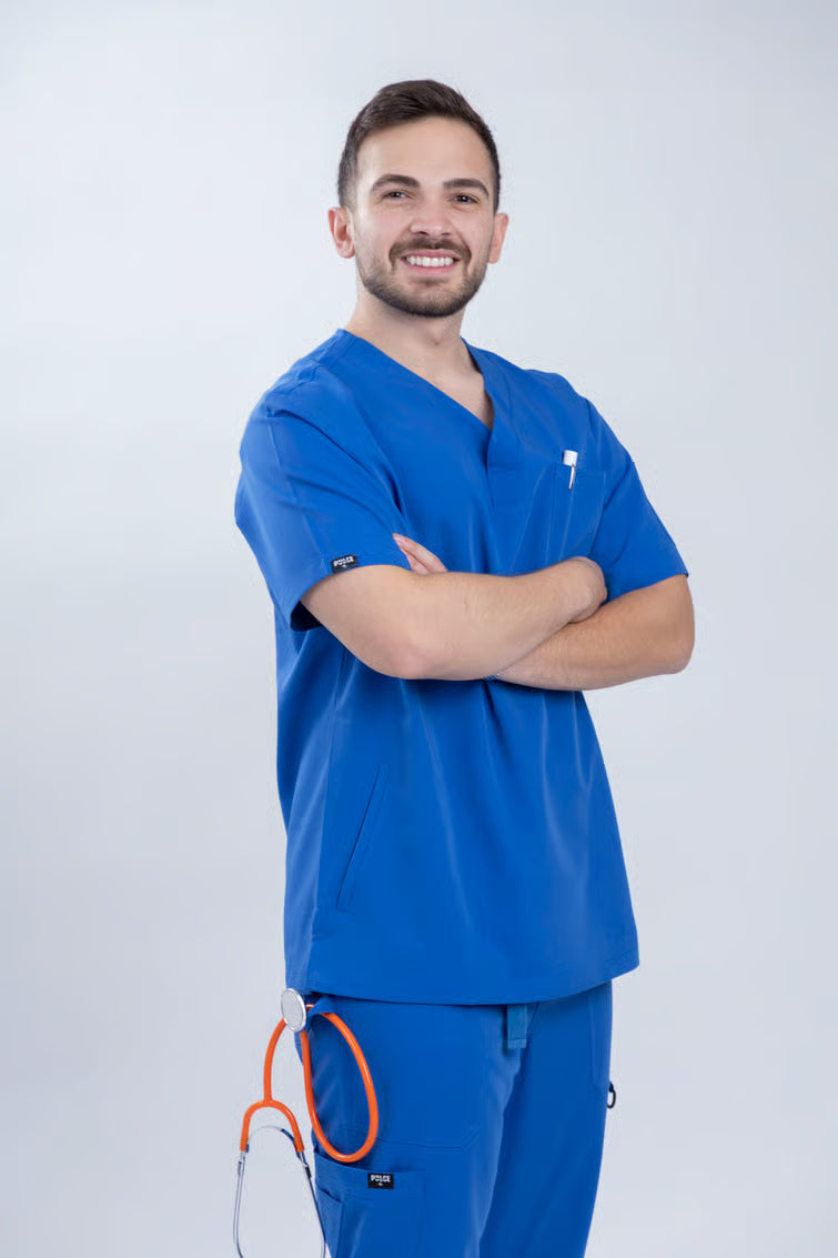 Zayn - Azure Blue Scrub