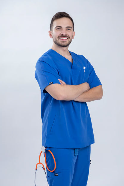 Zayn - Azure Blue Scrub